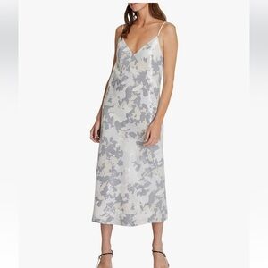 NWT CLUB MONACO $358 MIDI SEQUIN SLIP DRESS